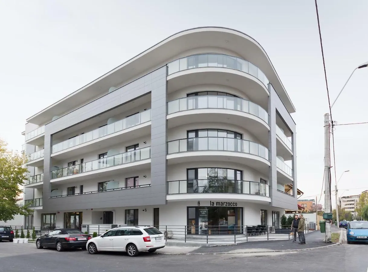 The Shades Of Grey-Tranquil 4Th-Floor Apartment Baneasa Area Bucharest Romania