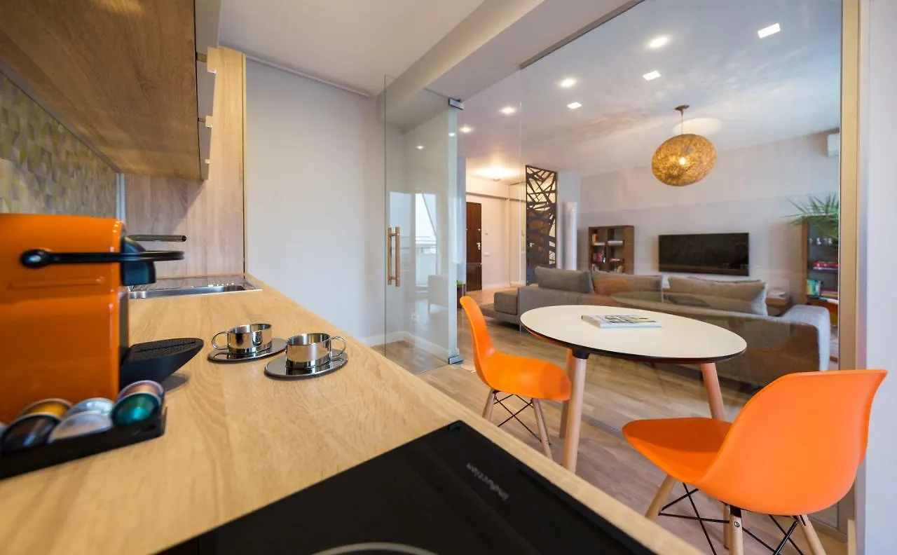 The Shades Of Grey-Tranquil 4Th-Floor Apartment Baneasa Area Bucharest